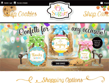 Tablet Screenshot of ohsugarsweets.com